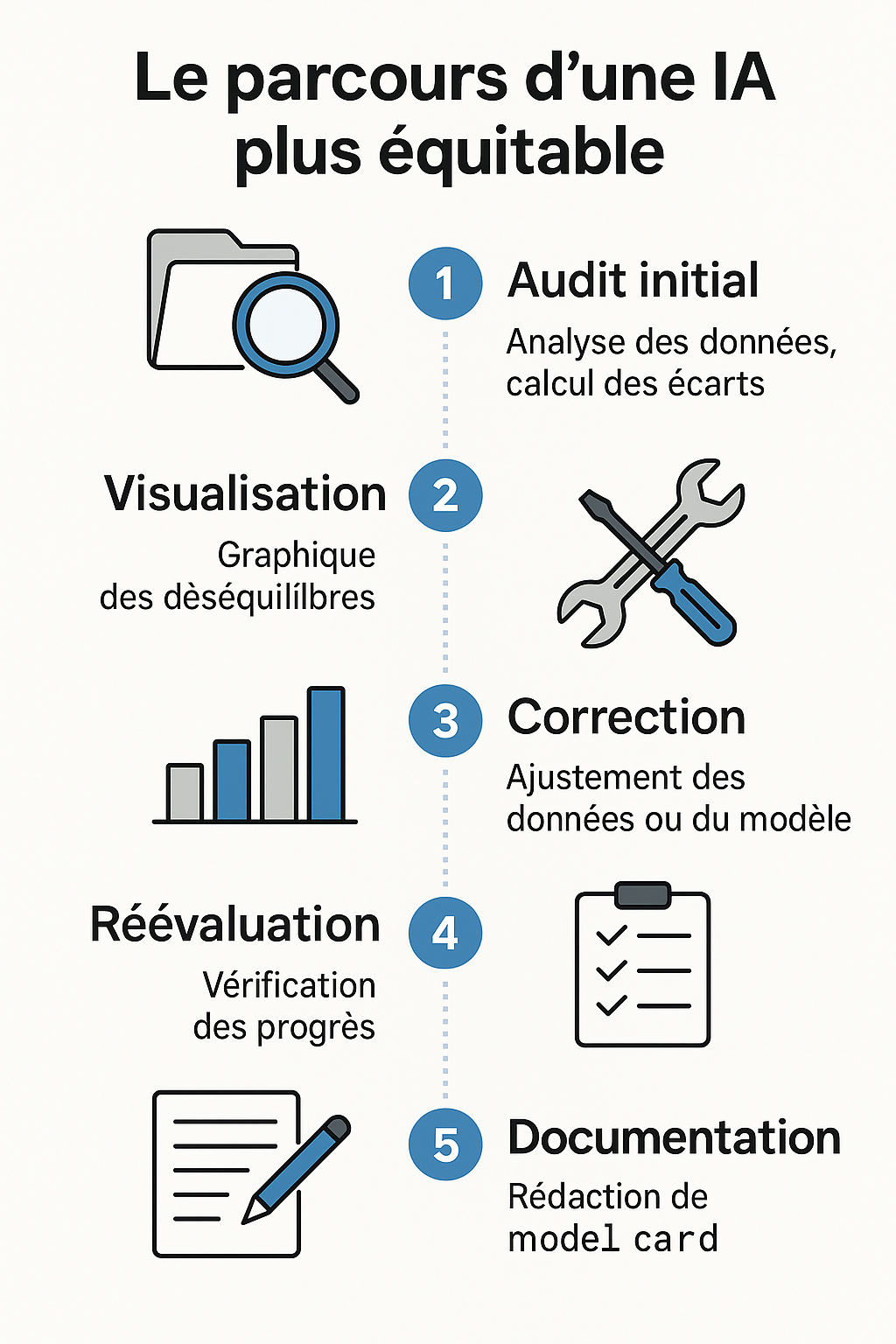 infographie ia équitable